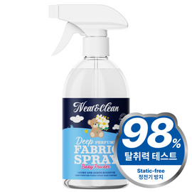 NEAT & CLEAN Deep Perfume Fabric Spray 500ml Long Lasting Baby Powder White Musk Clean Soap _ Made in Korea